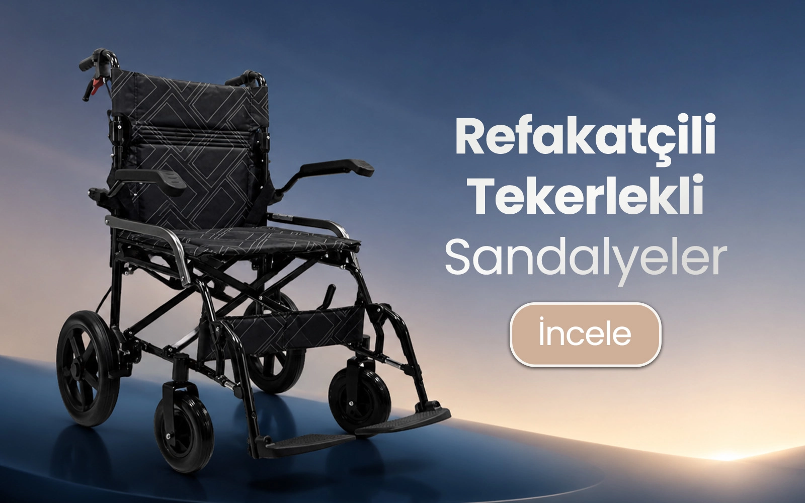 Refakatçili Tekerlekli Sandalye