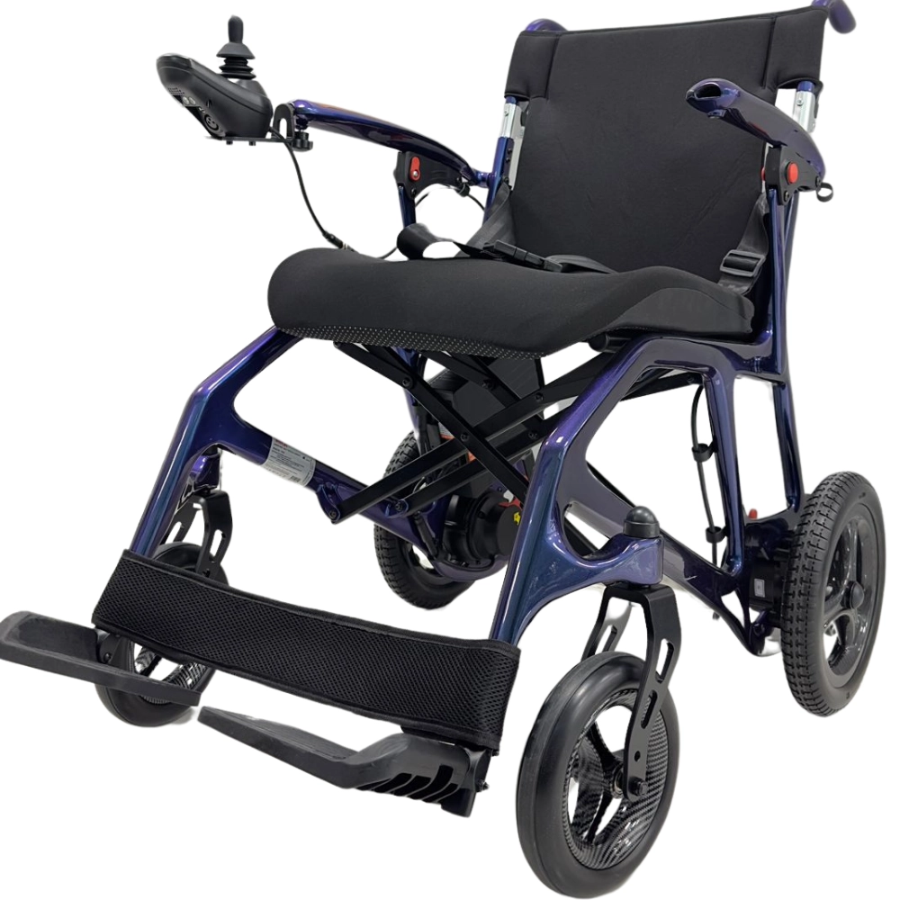 P215 Ultra Hafif Karbon Fiber Akülü Tekerlekli Sandalye