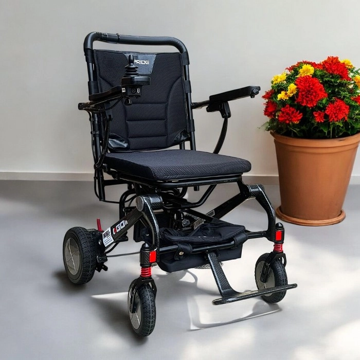 PRİDE İ GO Lite Karbon Katlanabilir Akülü Sandalye