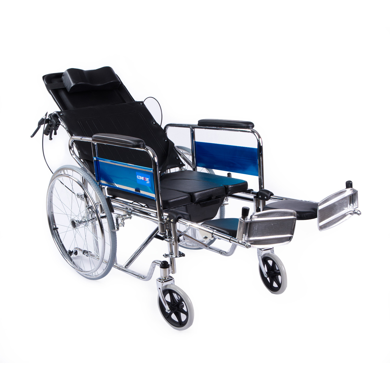 Comfort Plus KY608GC Tuvalet Özellikli Tekerlekli Sandalye