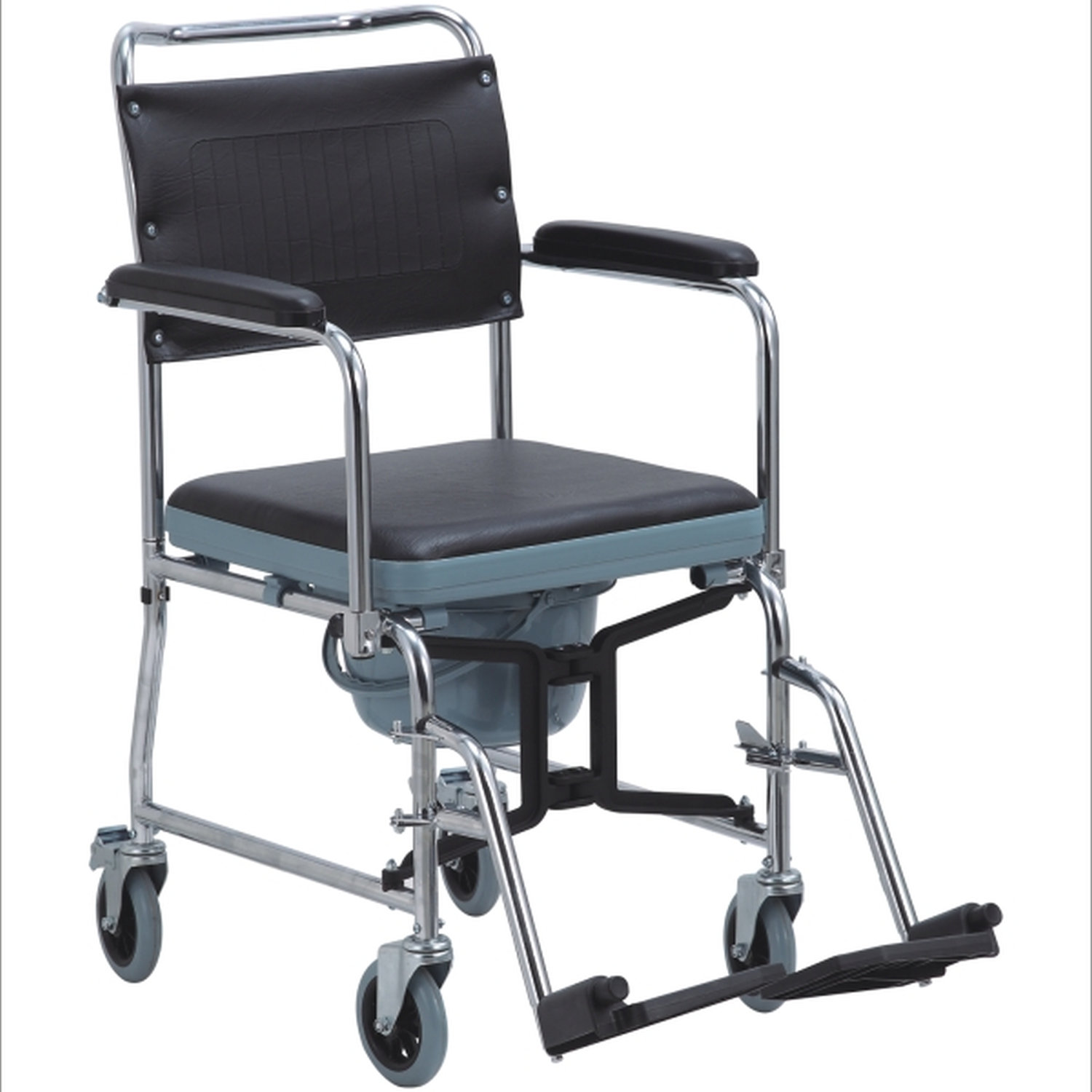 Comfort Plus KY689 Klozetli Banyo Tekerlekli Sandalyesi