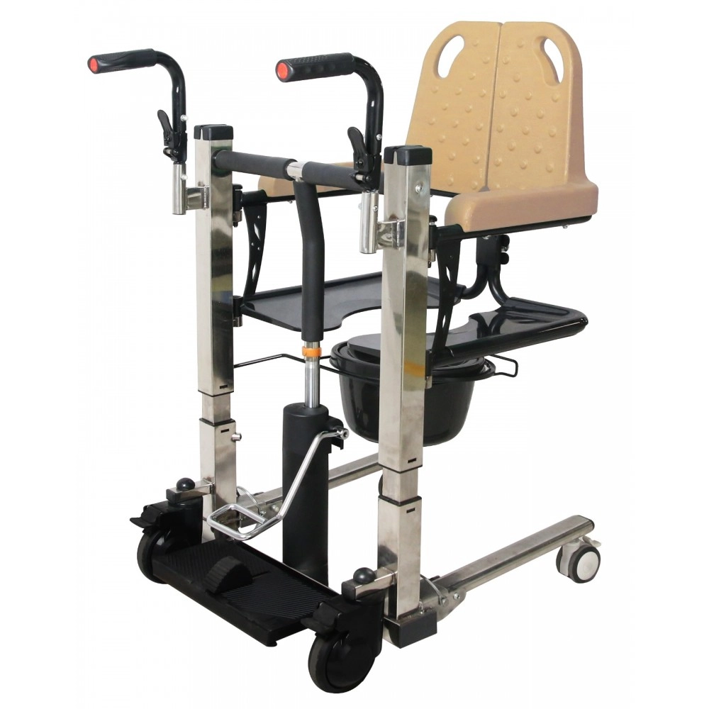 Poylin P770 Banyo Tuvalet Özellikli Transfer Sandalyesi (Hidrolikli)