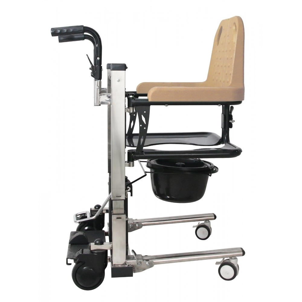 Poylin P770 Banyo Tuvalet Özellikli Transfer Sandalyesi (Hidrolikli)