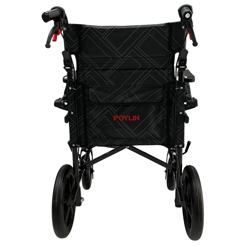 Poylin P806K Refakatçi Tekerlekli Sandalyesi