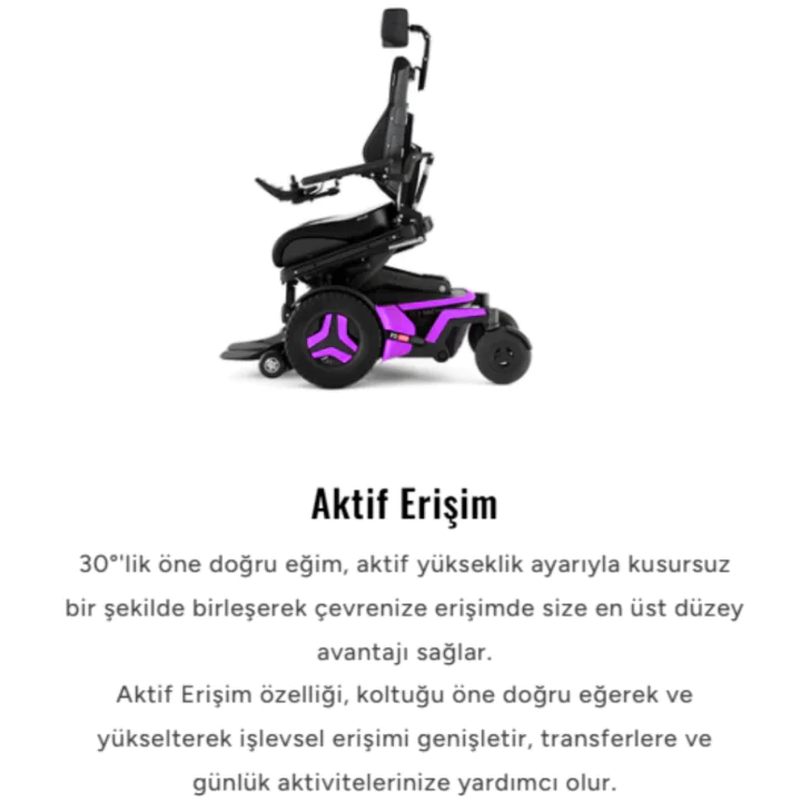 Permobil F3 Corpus Elektrikli Tekerlekli Sandalye