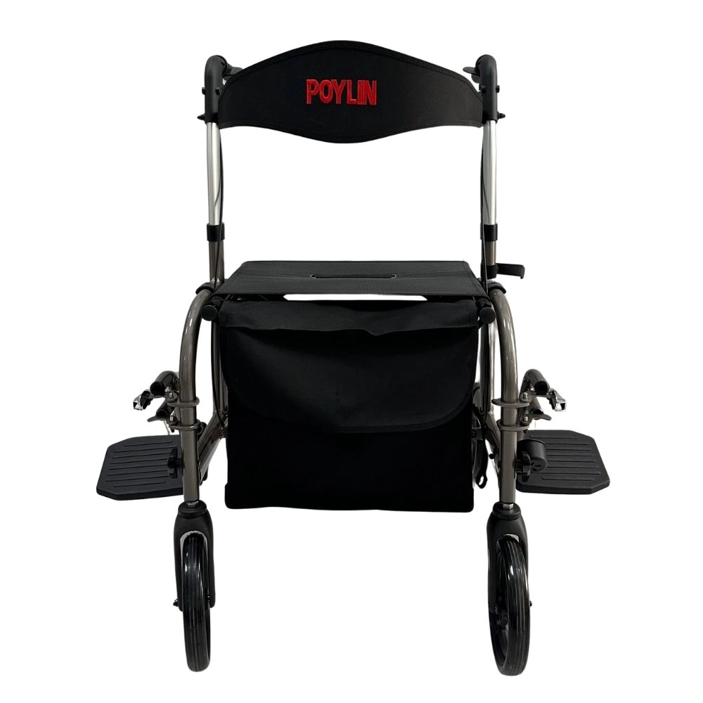 Poylin P777P Alüminyum Pedallı Lüks Rollatör