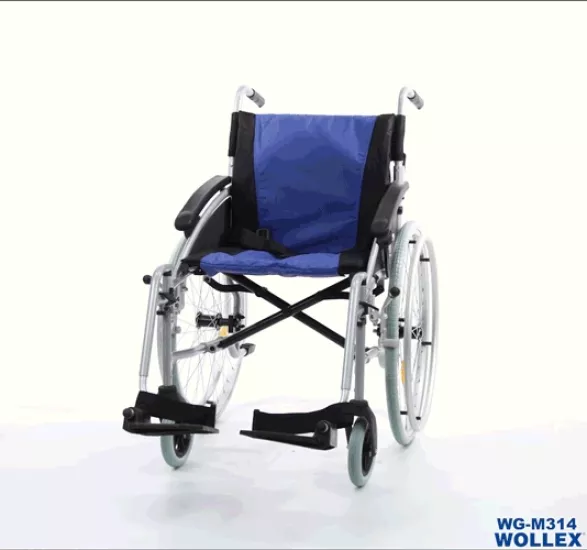 Wollex WG-M314 Aluminyum Manuel Tekerlekli Sandalye