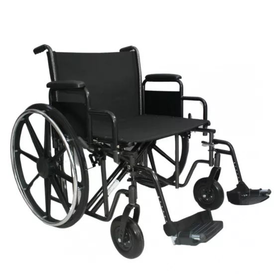 Son derece pratik olmasının yanı sıra oldukça konforlu da olan Poylin P 114XXL bariatrik tekerlekli sandalye oturma minderi ve sırt kısmı kullanıcının konforunu arttırmak amacıyla son derece yumuşak o