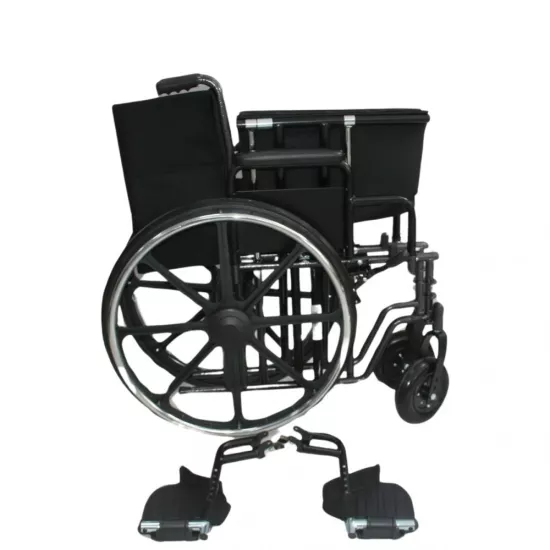 Son derece pratik olmasının yanı sıra oldukça konforlu da olan Poylin P 114XXL bariatrik tekerlekli sandalye oturma minderi ve sırt kısmı kullanıcının konforunu arttırmak amacıyla son derece yumuşak o