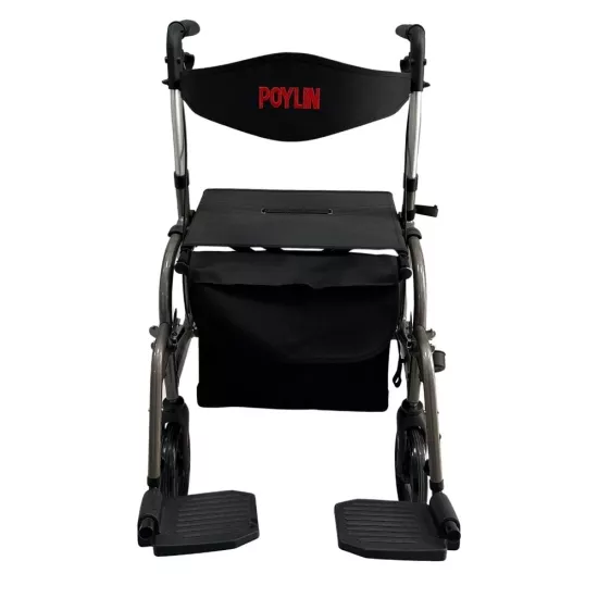 Poylin P777P Alüminyum Pedallı Lüks Rollatör