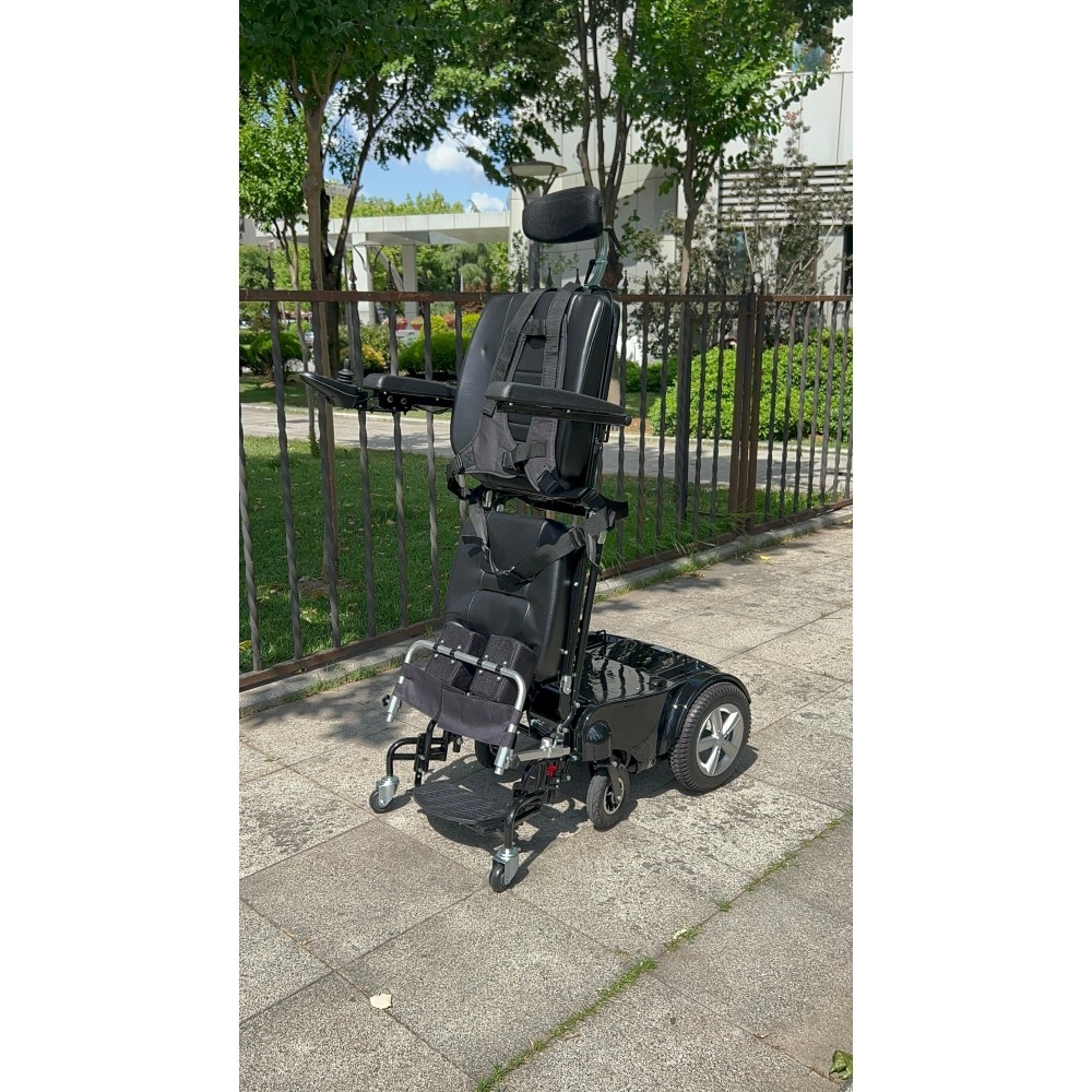 Poylin P302 Ultra Lüks Ayağa Kaldıran Akülü Tekerlekli Sandalye