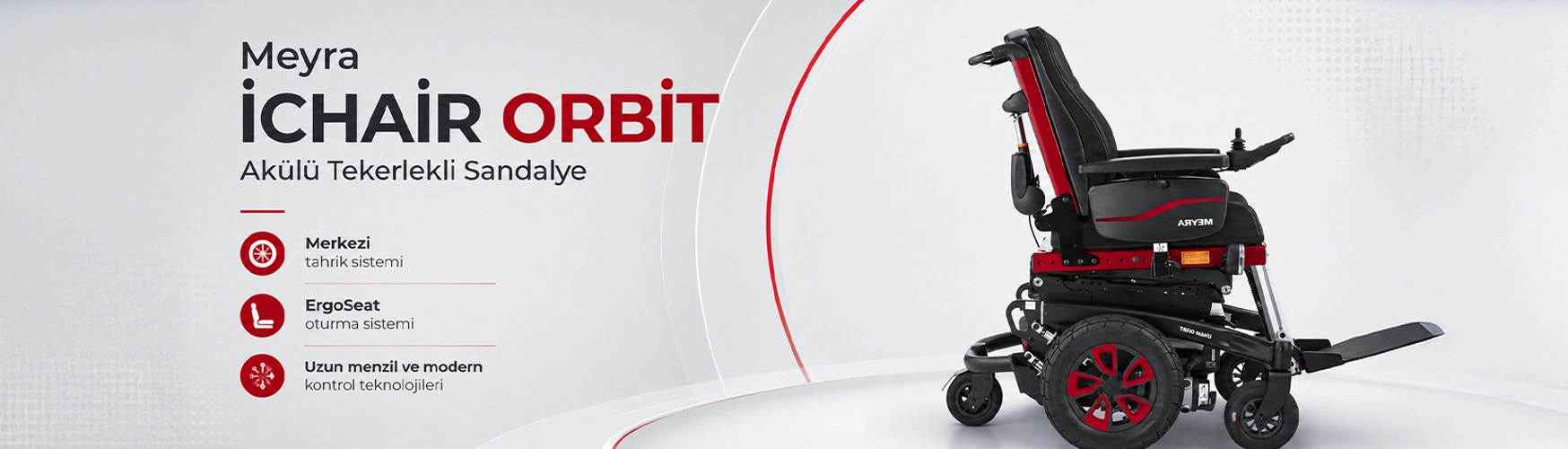 Meyra İCHAİR ORBİT Akülü Tekerlekli Sandalye
